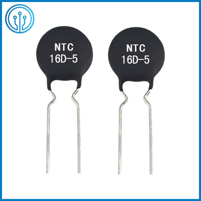 2 termistore di limitazione corrente 18D-5 16D-5 16Ohm 5mm 0.6A di potere di Pin Radial Leaded NTC