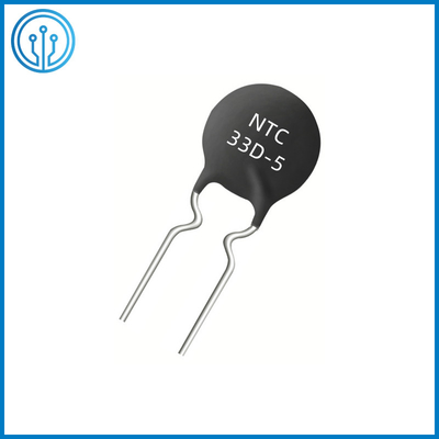 Resistenze 33D-5 0.5A del termistore di NTC sensori di temperatura del limitatore corrente di afflusso di 33 ohm 50D-5