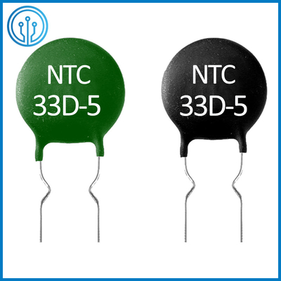 Resistenze 33D-5 0.5A del termistore di NTC sensori di temperatura del limitatore corrente di afflusso di 33 ohm 50D-5