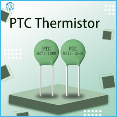 Termistore ceramico Degaussing di coefficiente del positivo del termistore 7.5MM di MZ71 18OHM ptc