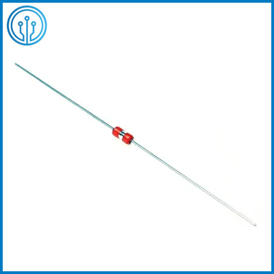 Il tipo vetro del diodo ha incapsulato il termistore discreto MF58 1.388M 1% 4500 di NTC
