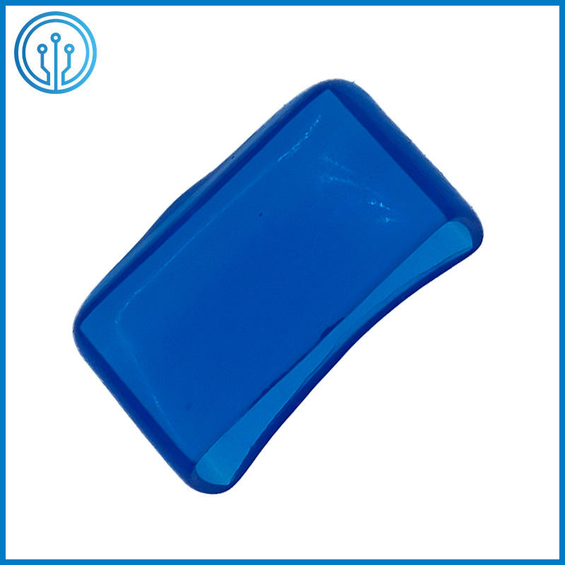 blocchetto blu del supporto del fusibile del PVC 30A di 5x20mm della copertura trasparente ceramica di vetro ROHS del fusibile